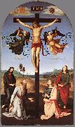 RAFFAELLO Sanzio Crucifixion (Citt di Castello Altarpiece) g oil painting artist